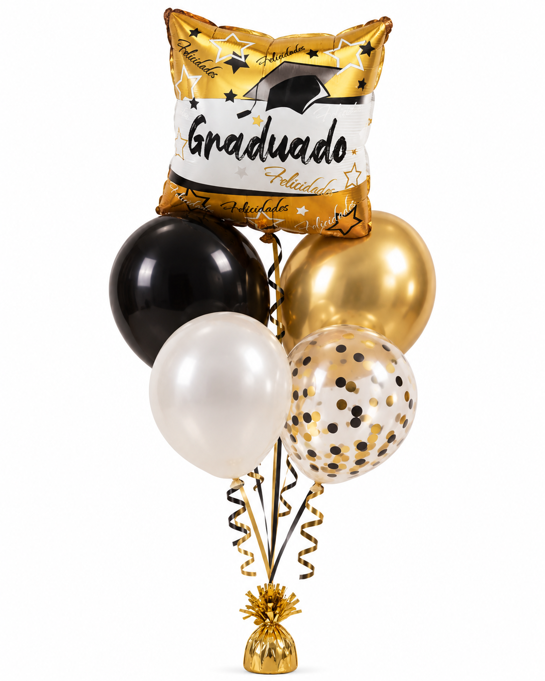 Bouquet de de helio de graduacion