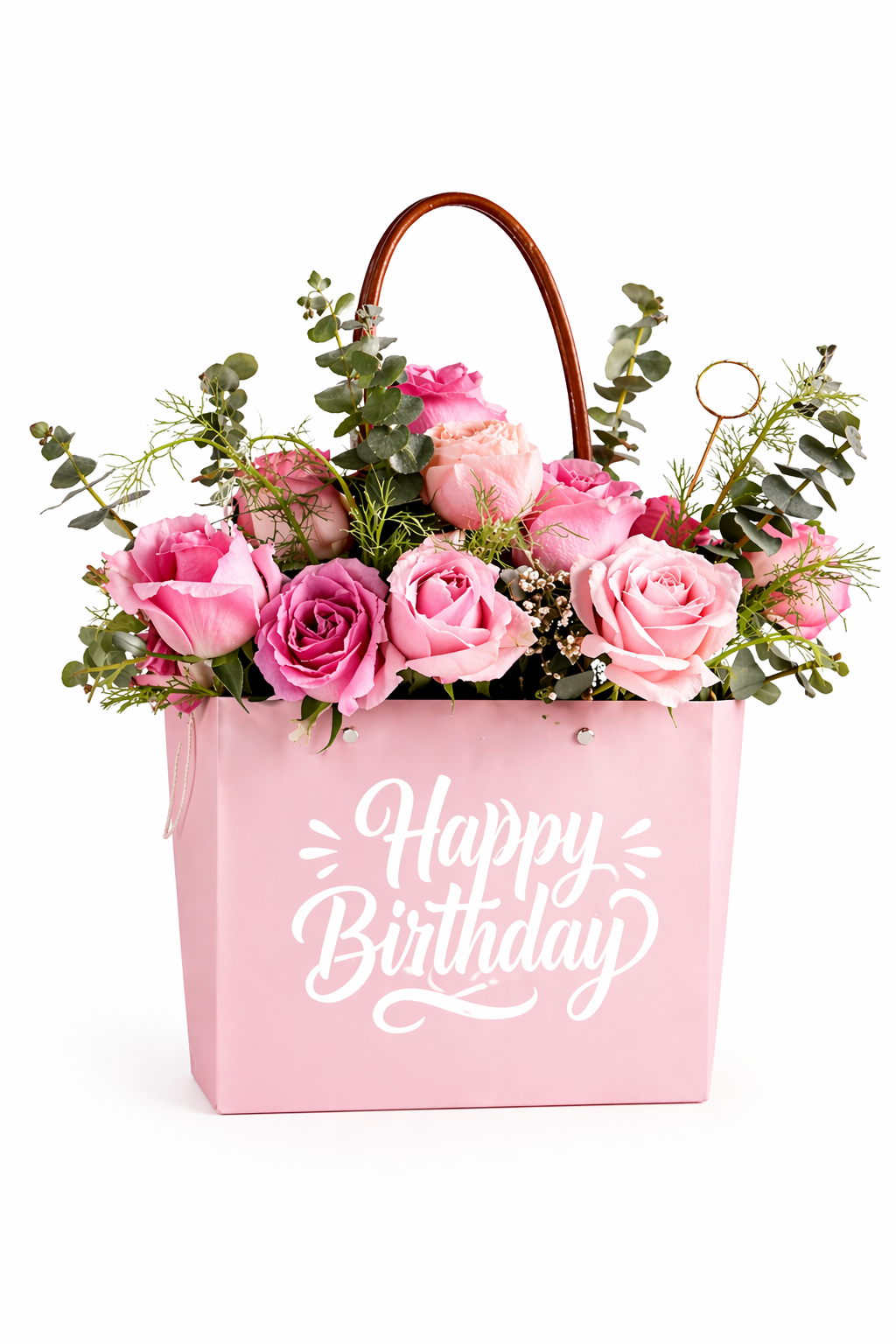 Cartera Floral con Globo Bubuja