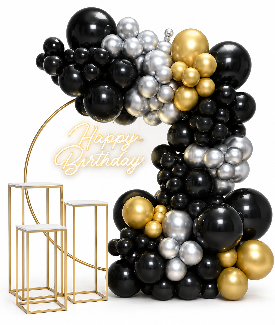 Set Redondo Happy Birthday