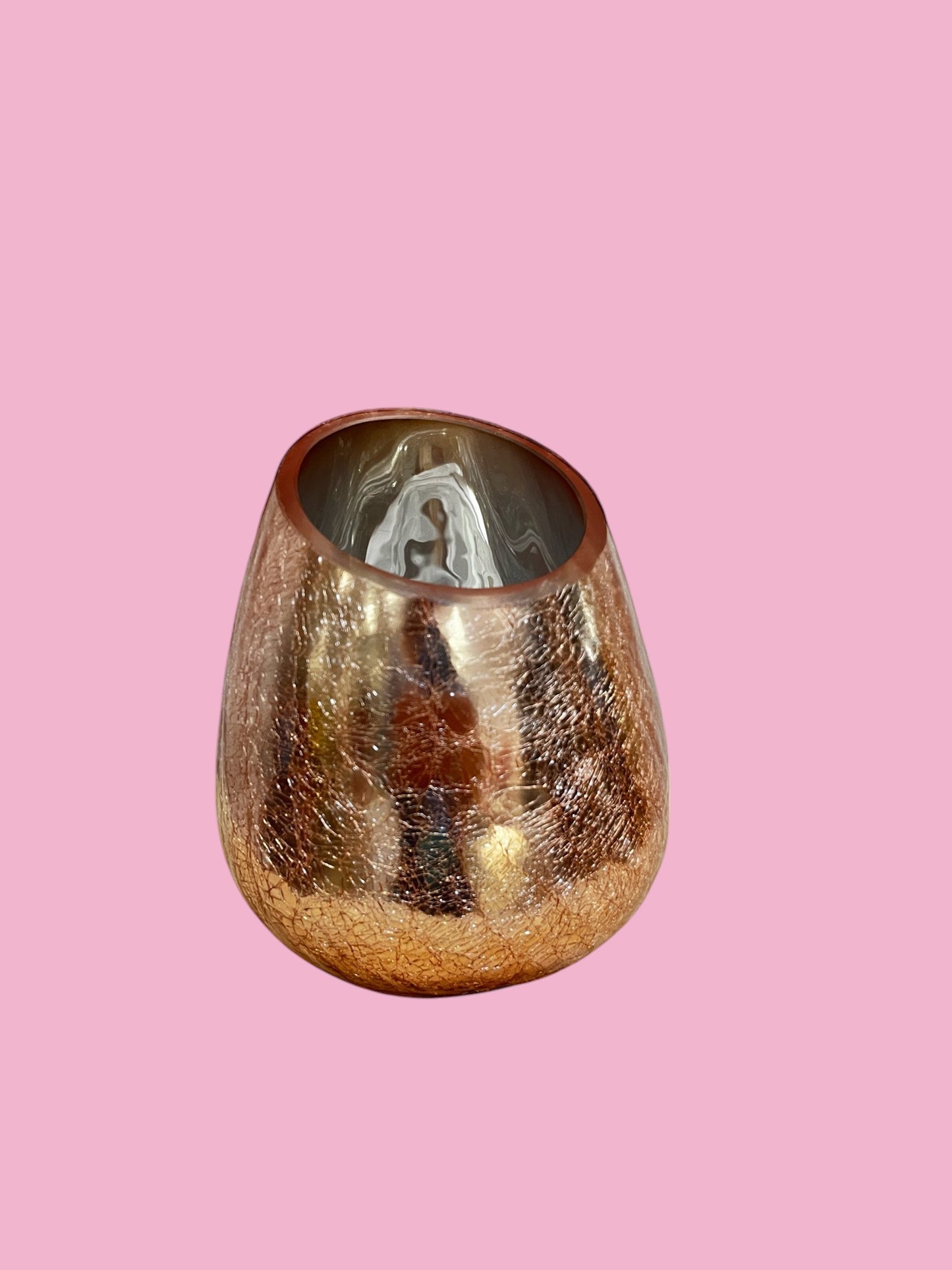 Jarrón Rose Gold