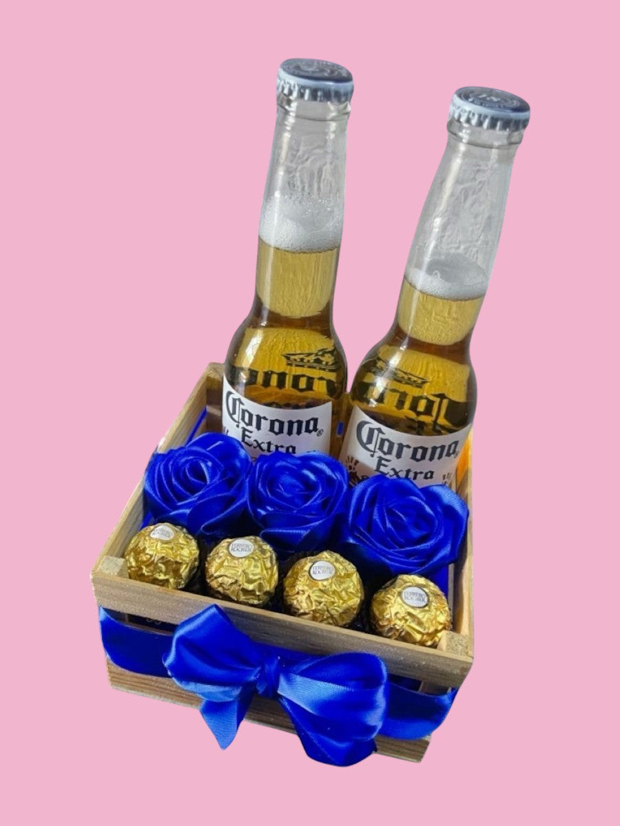 Bandeja Cerveza con Chocolates