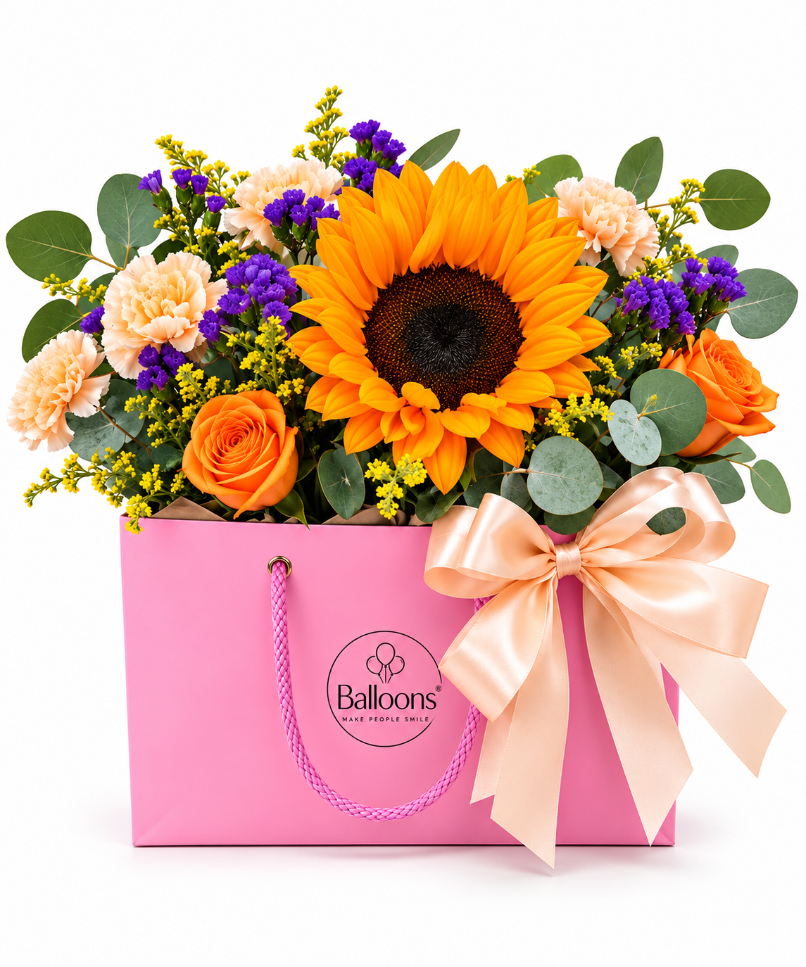Cartera de flores amarillas