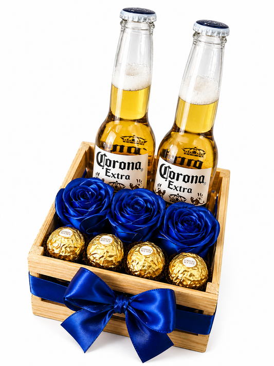 Bandeja Cerveza con Chocolates