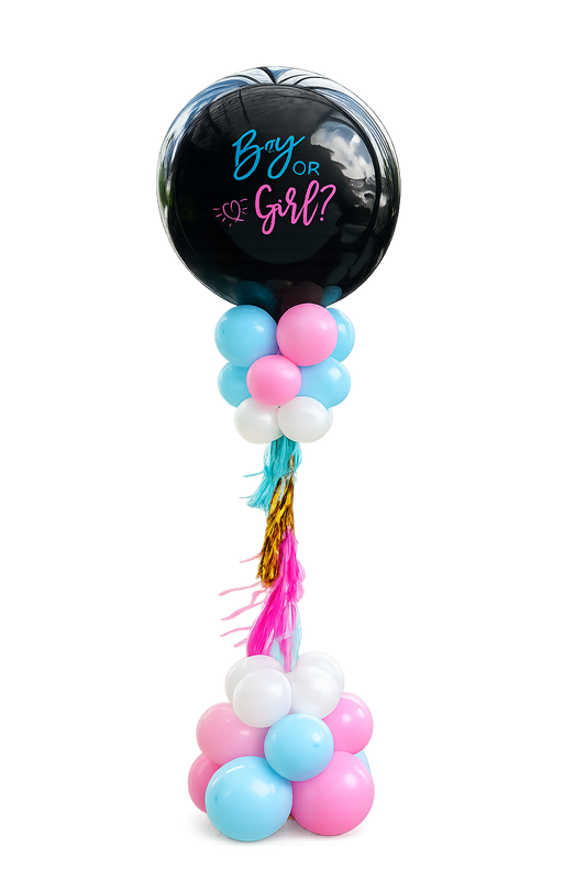 Globo Burbuja Revelacion de Genero